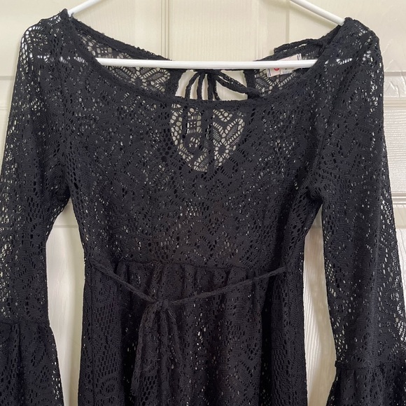 OLSENBOYE black lace top - Picture 2 of 7
